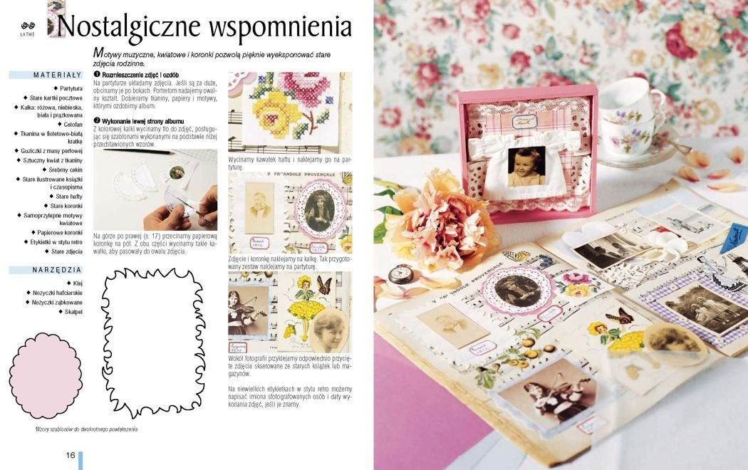 Scrapbooking. Zdjęcia w niezwykłej oprawie Dekoracje Dekoracje