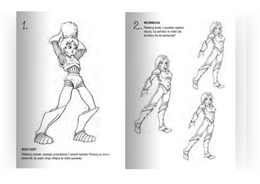 Manga. Kolorowanka edukacyjna