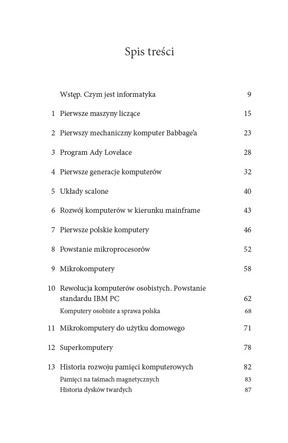 Informatyka. Krótka historia