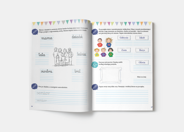 Moje pierwsze wyrazy. Ćwiczenia z elementami metody Montessori