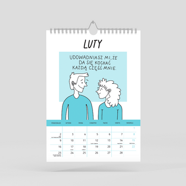 Miłe obrazki. Kalendarz ścienny 2026