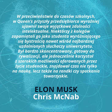 Elon Musk. Innowator, przedsiębiorca i wizjoner