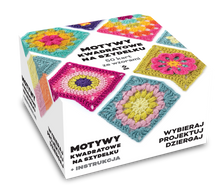 Motywy kwadratowe na szydełku. 50 kart ze wzorami