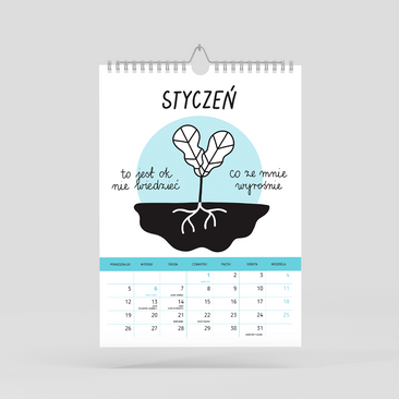 Miłe obrazki. Kalendarz ścienny 2026