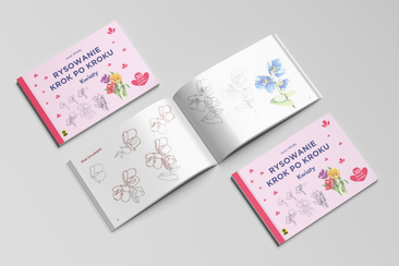 Rysowanie krok po kroku. Kwiaty